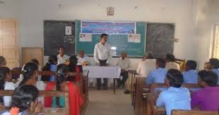 Class Room of Government Degree College, Naidupeta in Nellore	