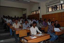 Class Room of University Law College, Bangalore University in 	Bangalore Urban