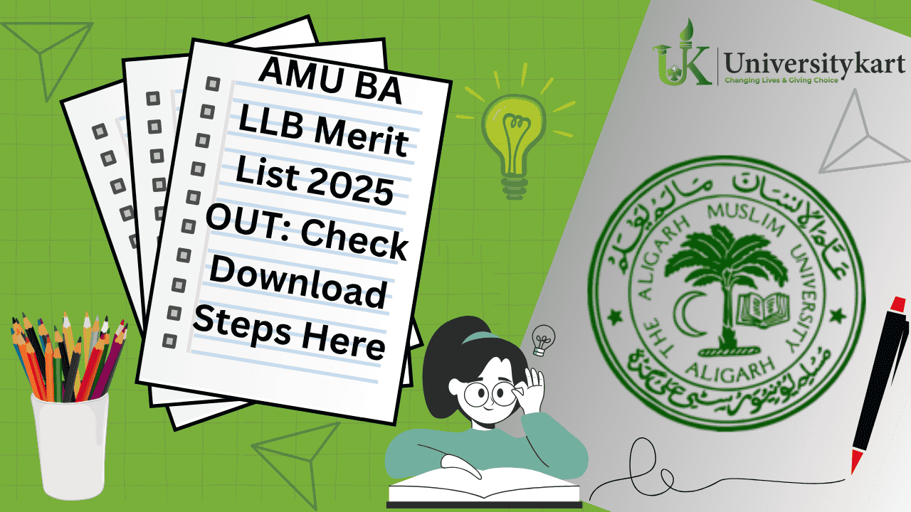 AMU BA LLB Merit List 2025 OUT