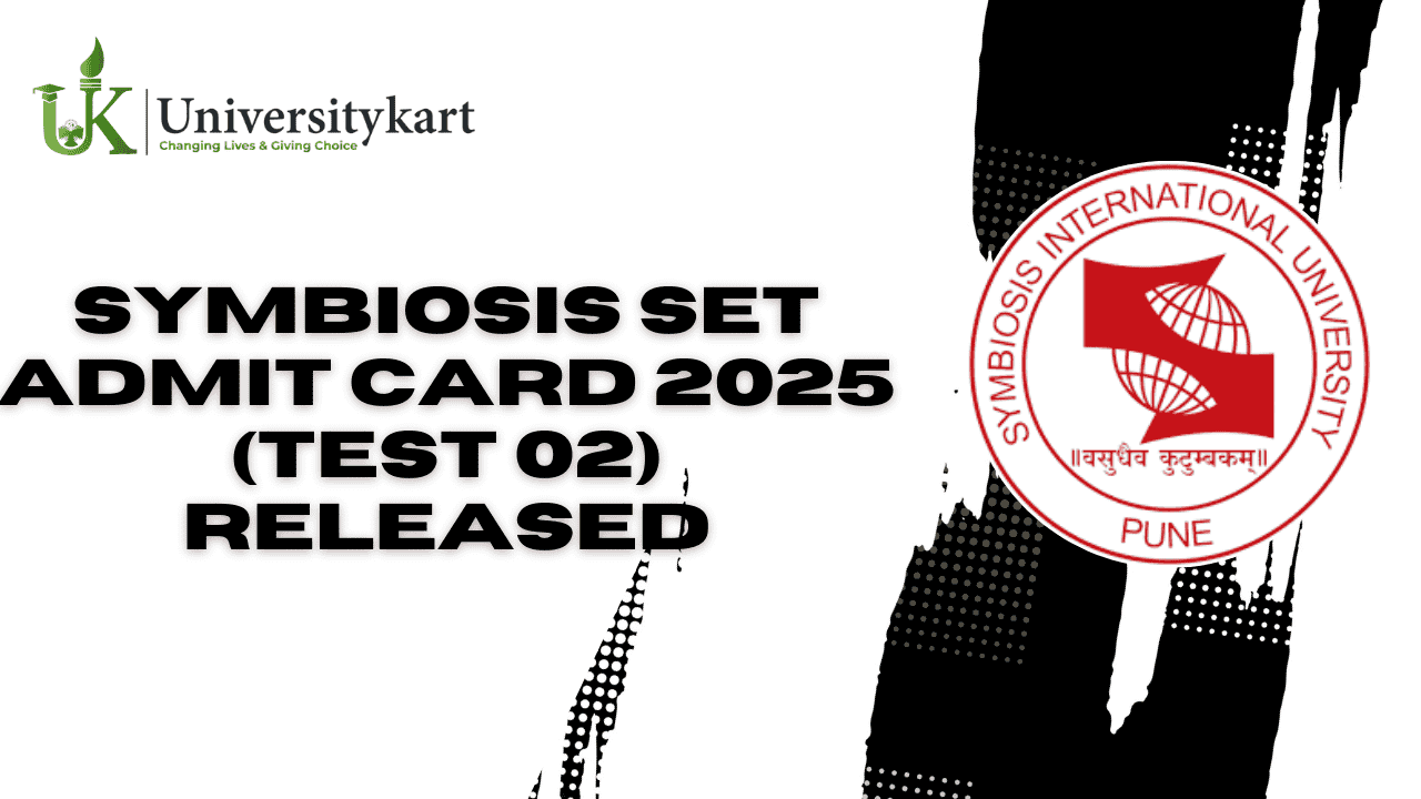Symbiosis SET Admit Card 2025 