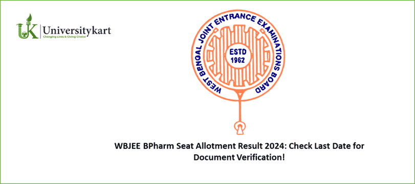 WBJEE BPharm Seat Allotment Result 2024