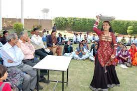 dance activity Trident College of Education in Meerut