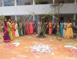 Rangoli Festivals Photo  Pope John Paul Ii College Of Education, Kanyakumari in Kanyakumari