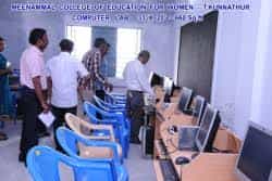Computer Lab Photo Meenammal College Of Education For Women, Madurai in Madurai