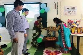 Sarswati Pooja  Sabarmati University in Ahmedabad