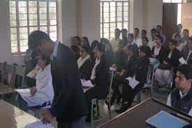 Moot Court Government Law College Ghooghra, in Ajmer