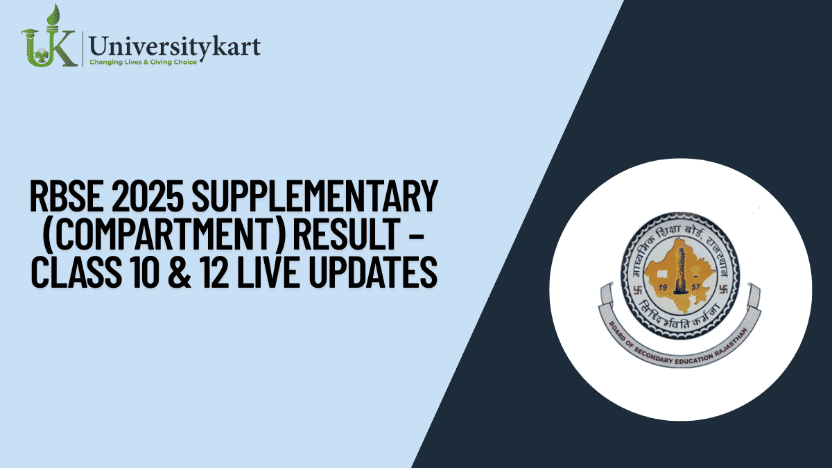 RBSE 2025 Supplementary (Compartment) Result