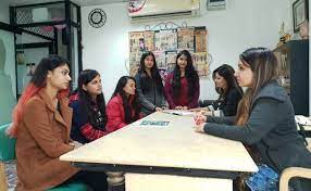 Discussion Area International Polytechnic, New Delhi 