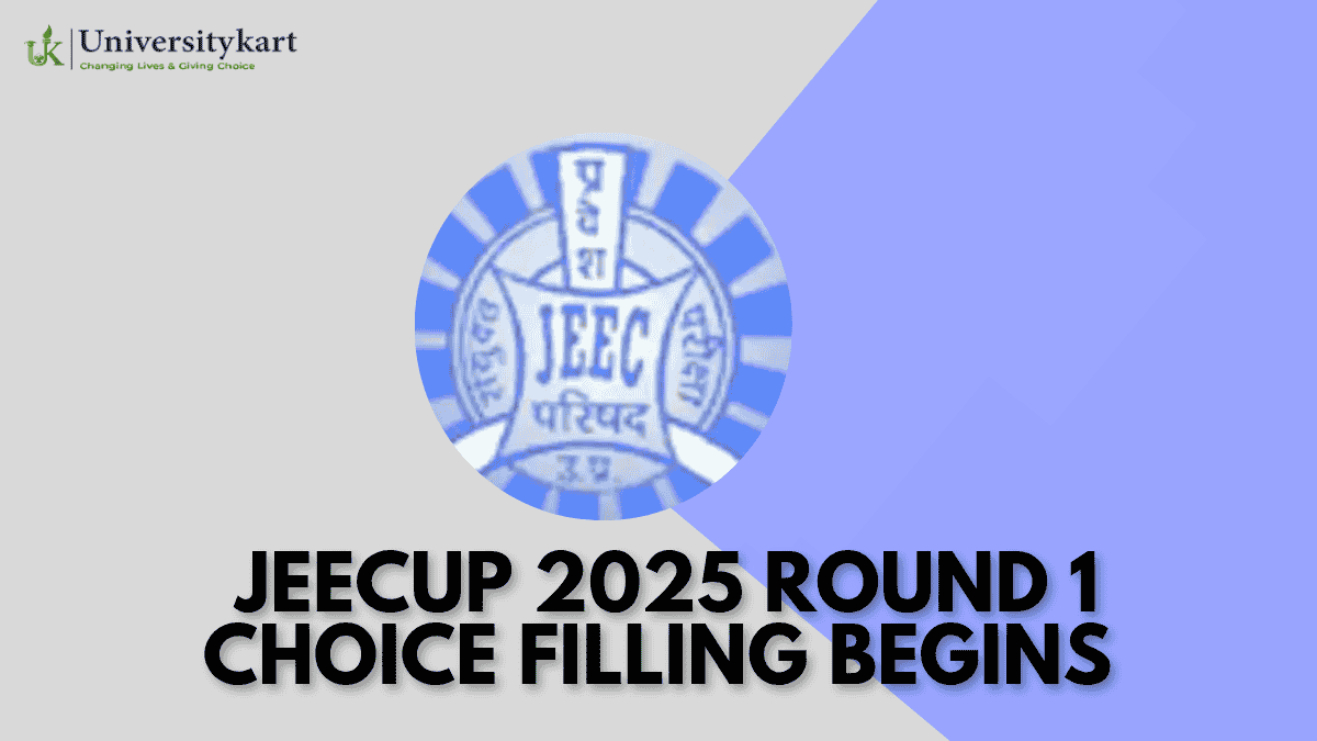 JEECUP 2025 Round 1 Choice Filling