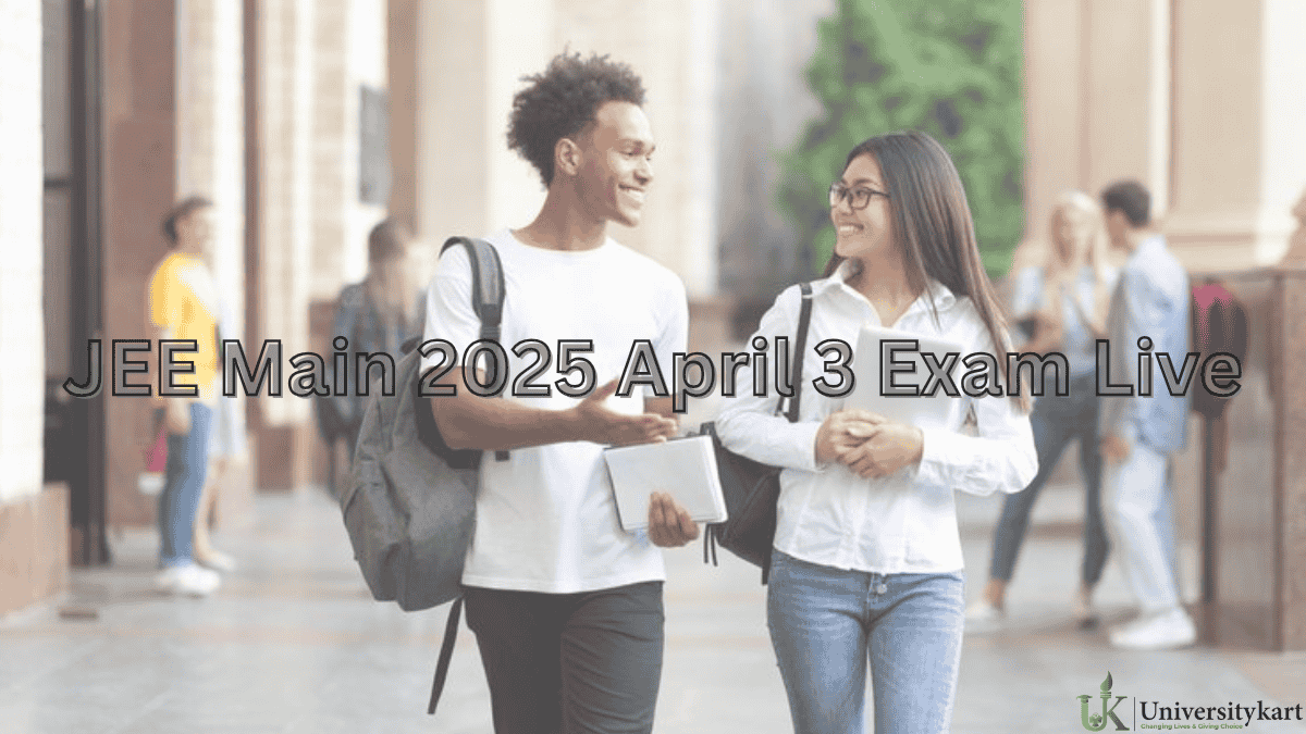 JEE Main 2025 April 3 Exam Live Question Paper Analysis Answer Key Solution 
