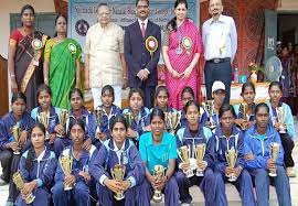 Award function Group Photo Shrimathi Devkunvar Nanalal Bhatt Vaishnav College For Women (Evening), Chennai in Chennai