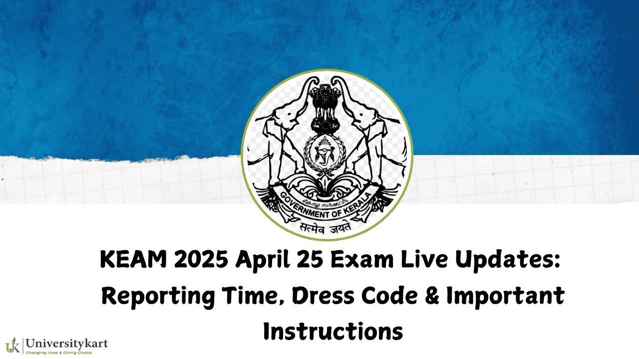 KEAM 2025 April 25 Exam