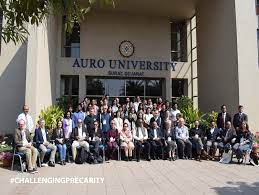 Teacher Group Photo AURO UNIVERSITY in Ahmedabad