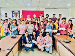 Group Photo Maharaja Agarsen Mahavidyalaya Jagadhari in Yamunanagar