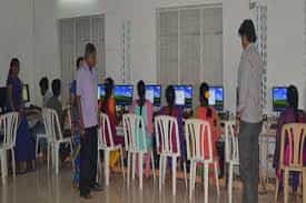 Computer Center of Government Degree College, Karvetinagaram in Chittoor	
