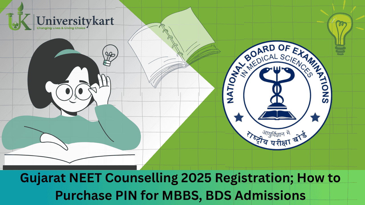 Gujarat NEET Counselling 2025 Registration