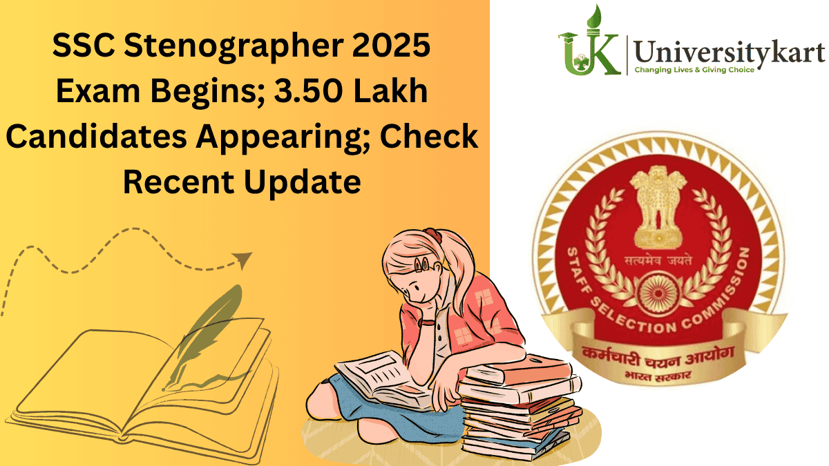 SSC Stenographer 2025 Exam Begins