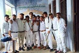 Students Brajkishor Vishnukumar Mahavidyalaya in Jalaun