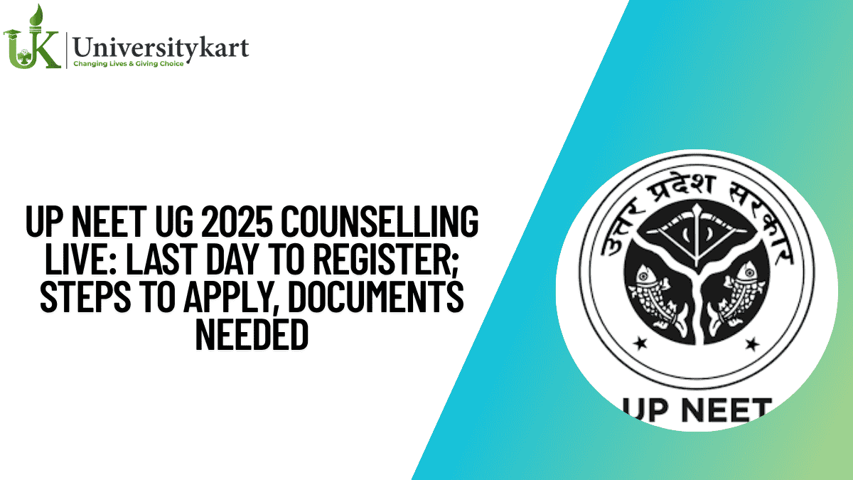 UP NEET UG 2025 Counselling Live
