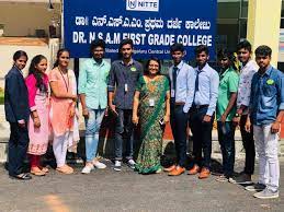 Group photo Dr. N.S.A.M. First Grade College, Bangalore