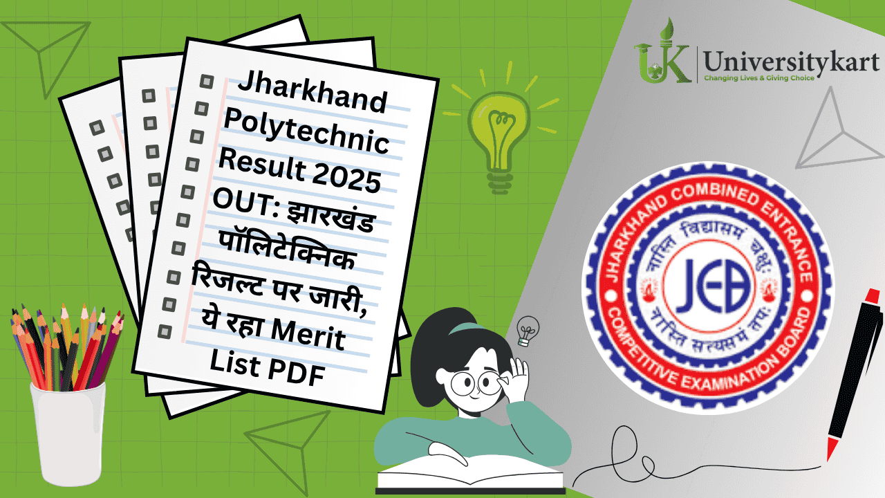 Jharkhand Polytechnic Result 2025 OUT