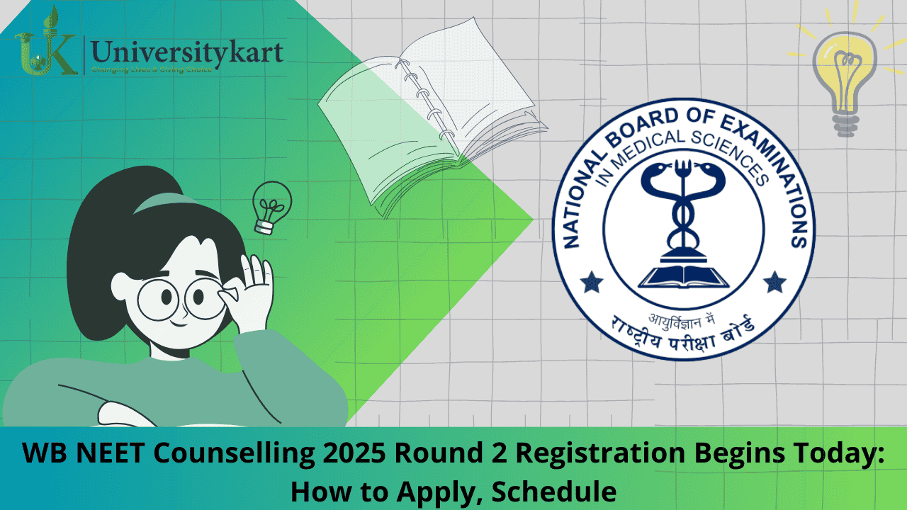 WB NEET Counselling 2025 Round 2 Registration Begins