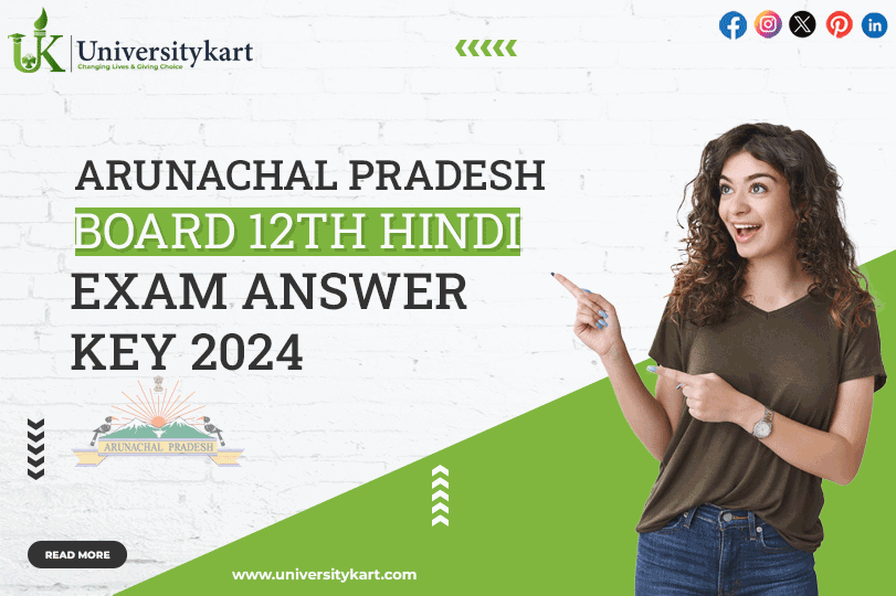 Arunachal Pradesh Board 12th Hindi Exam Answer Key 2024