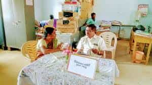 Canteen at Modal Govt. Degree College, Kamavarapukota in West Godavari	