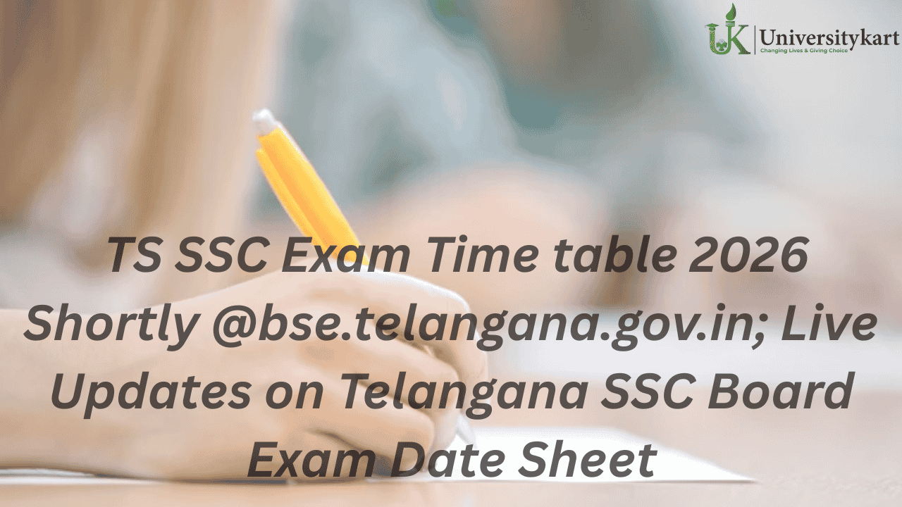 TS SSC Exam Time table 2026
