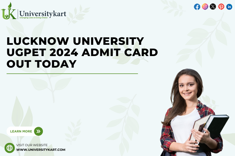 Lucknow University UGPET 2024 Admit Card Out