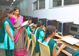 Computer Center of St. Joseph's College of Education for Women in Guntur