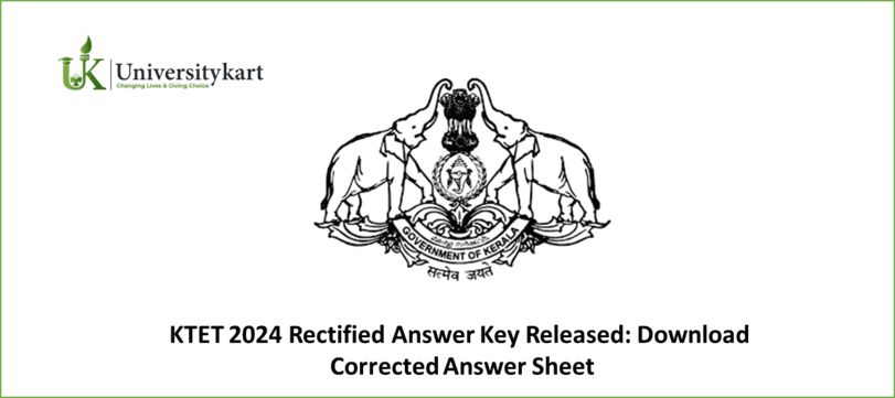 KTET 2024 Rectified Answer Key Released