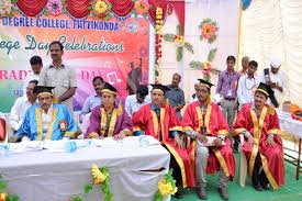 Convocation at SML Government Degree College, Yemmiganur in Kurnool	