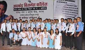 Group photo Arcade Business College (Patna, ABC) in Patna