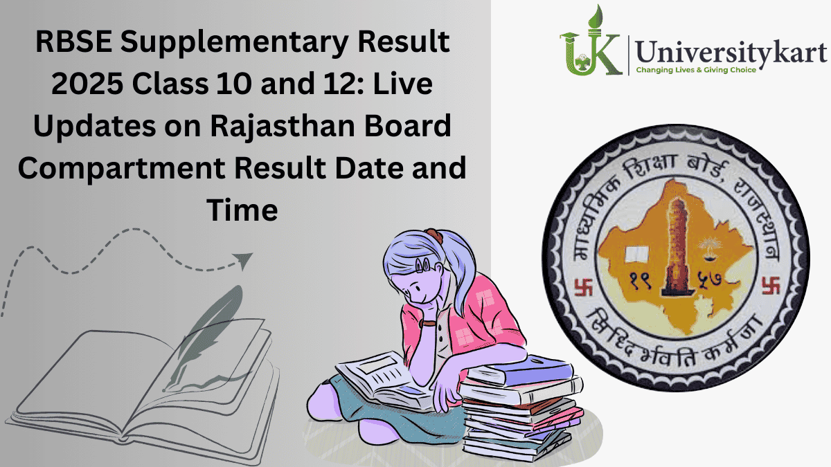RBSE 10th, 12th Supplementary Result 2025 Live