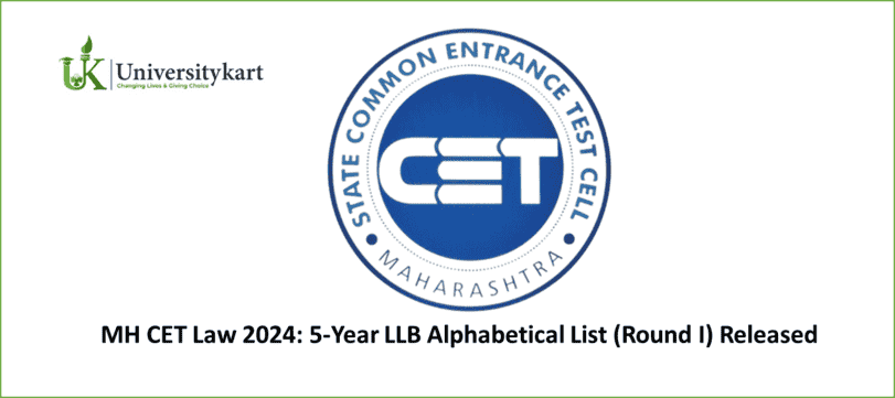 MH CET Law 2024: 5-Year LLB Alphabetical 