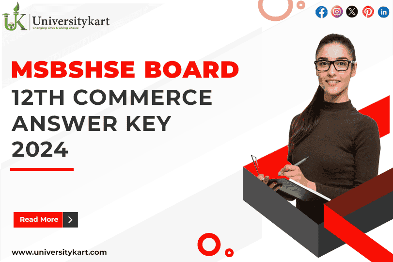 MSBSHSE BOARD 12th Commerce Answer Key 2024