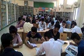 Library Shaheed Bhagat Singh College, Raisingh Nagar in Sri Ganganagar
