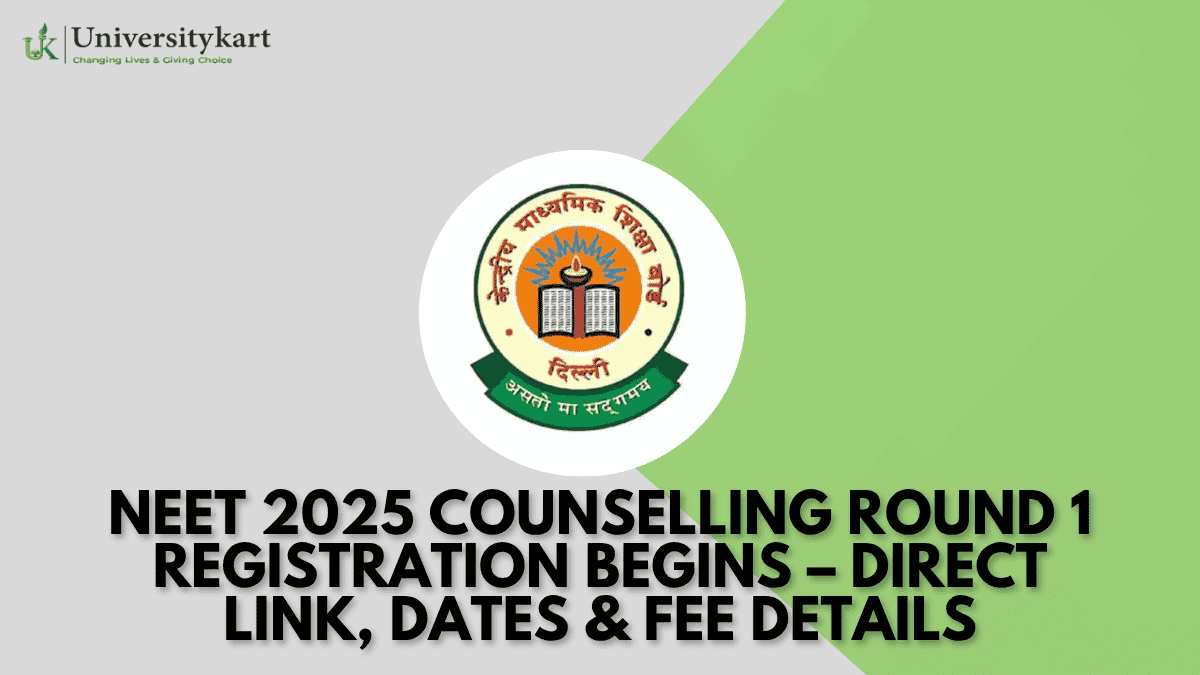 NEET 2025 Counselling Round