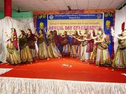 Annual Day Photo Dau Shri Vasudev Chandrakar Kamdhenu Vishwavidyalaya in Balod