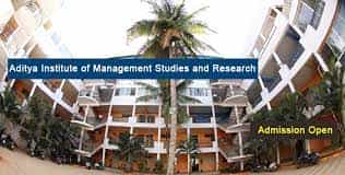 Campus Aditya Institute of Management Studies and Research - [AIMSR], in Bengaluru