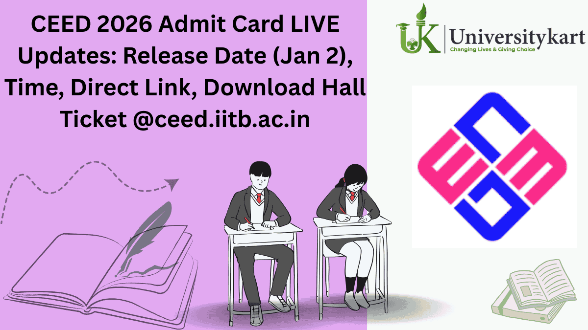 CEED 2026 Admit Card