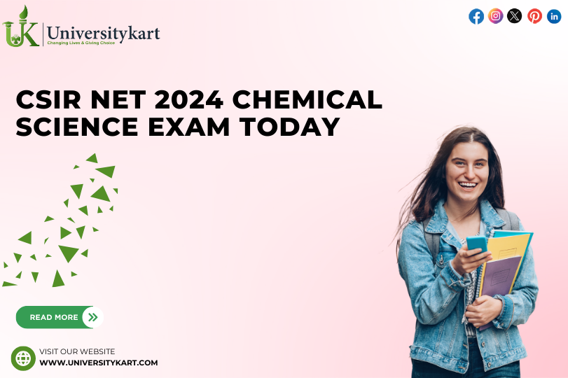 CSIR NET 2024 Chemical Science Exam Today