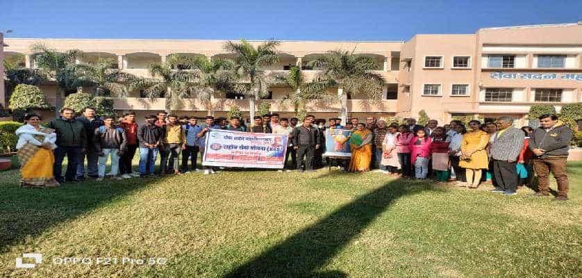 Group Photo  for Seva Sadan Mahavidyalaya, Indore in Indore