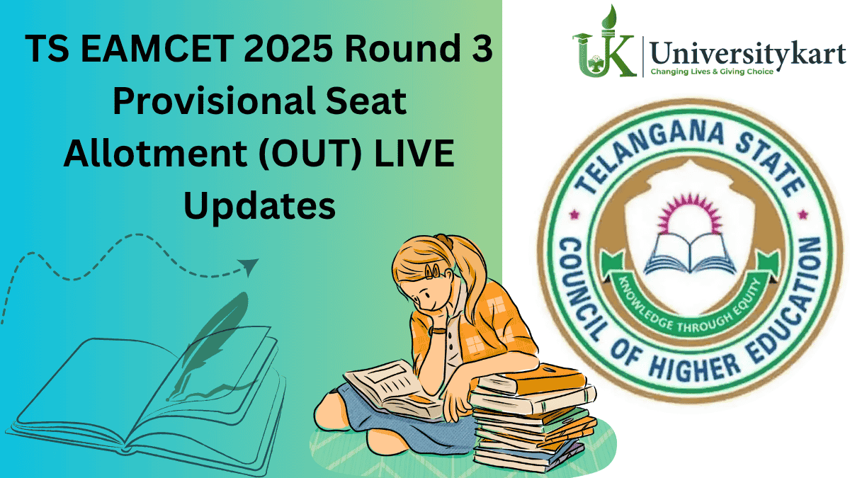 TS EAMCET 2025 Round 3 Provisional Seat Allotment