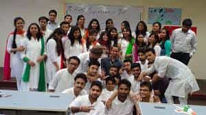 Republic day celibret Calcutta Business School in Kolkata