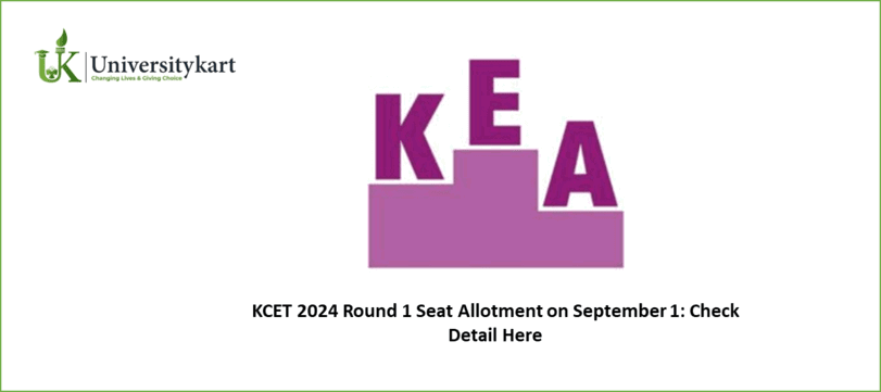 KCET 2024 Round 1 Seat Allotment Updates