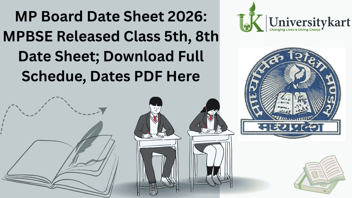MP Board Date Sheet 2026