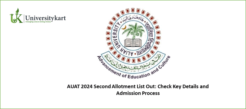 AUAT 2024 Second Allotment List Out