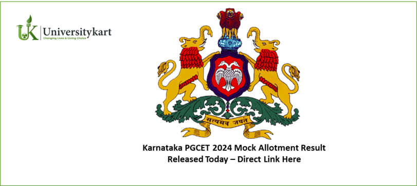 Karnataka PGCET 2024 Mock Allotment Result Released Today